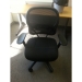 HON Basyx Black Mesh / Cloth Mid Back Rolling Task Chair B Grade